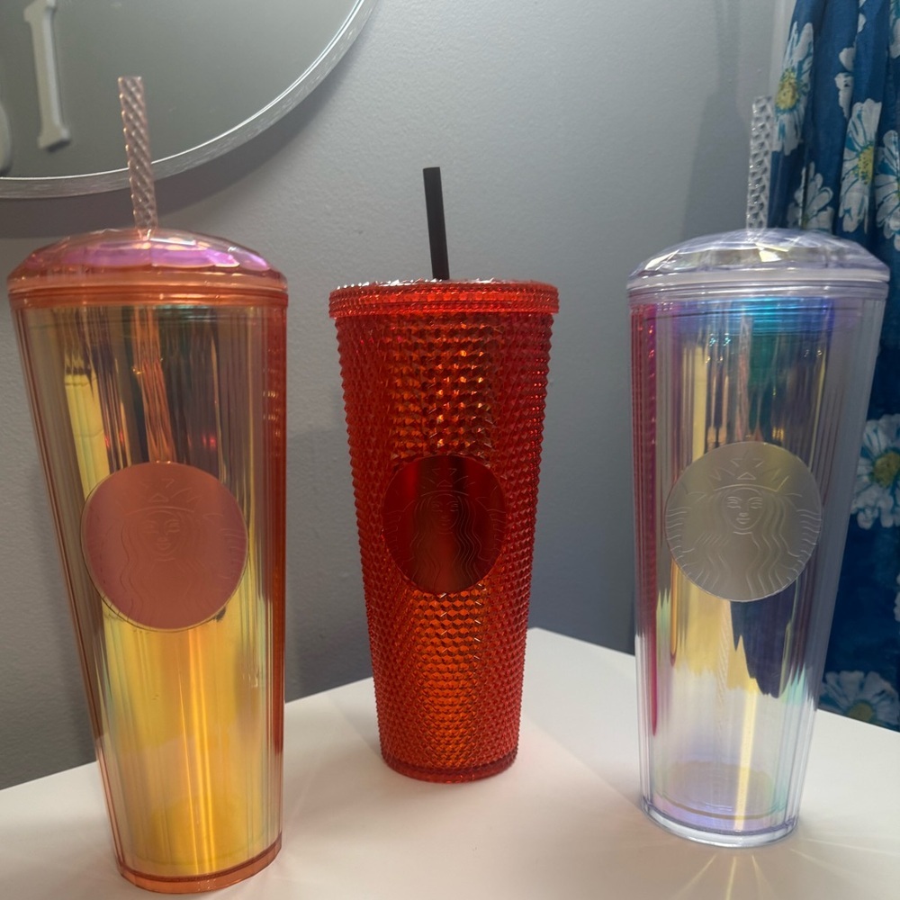 🥤 Starbucks Limited Edition Tumbler Bundle – All New (Set of 3)